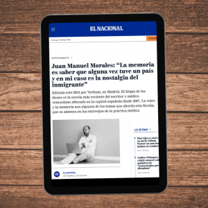 “La memoria es saber que alguna vez tuve un país y en mi caso es la nostalgia del inmigrante”